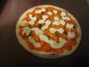 Pizza Margherita fresca