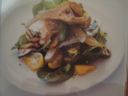 Insalata di zucchine grigliate e carciofini sott'olio