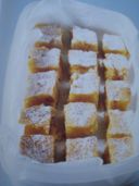 Torta Blondies: cioccolato bianco e albicocche