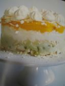 Meringata ai 3 gelati: limone,mela,cocco