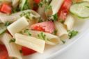 Insalata di pasta con verdure