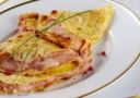 Crepes al prosciutto cotto e scamorza