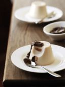 Panna cotta al cocco e cioccolato