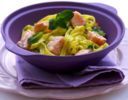 Pappardelle con zucchine e salmone