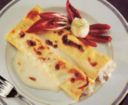 Cannelloni al radicchio, besciamella e gorgonzola