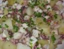 Insalata tiepida di patate e polpo