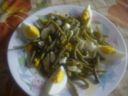 Fagiolini in insalata con uova sode