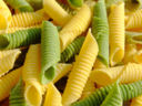 Garganelli mandorle rucola e speck della Prova del Cuoco