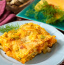 Lasagne alla crema di zucca e funghi