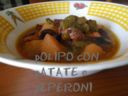 POLIPO CON PATATE E PEPERONI