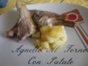 COSTINE DI AGNELLO AL FORNO CON PATATE