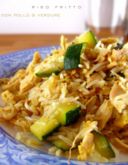 Riso Fritto con Pollo e Verdure
