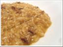 RISOTTO INTEGRALE CON ZUCCA  E FINFERLI