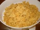 Palline di corn flakes, mandorle e nutella