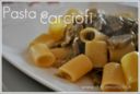 Pasta e carciofi in bianco