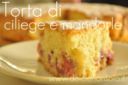 Torta di ciliege e mandorle