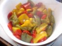 Conserva di peperoni in agrodolce