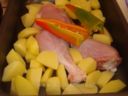 Pollo e patate al forno