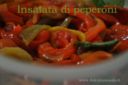 Insalata di peperoni arrostiti