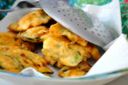 Frittelle di zucchine con talli