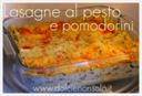 Lasagne estiva... con pesto, ricotta e pomodorini
