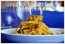 Spaghetti alla carbonara di peperoni