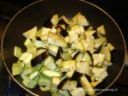 Rigatoni con zucchine e melanzane