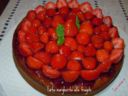 Torta margherita alle fragole