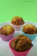 Muffin cioccolato bianco e yoghurt alla banana