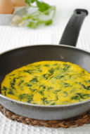 Frittata ai Tenerumi (Foglie di Zucchine)