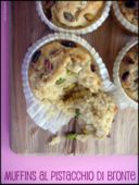 MUFFINS AL CIOCCOLATO BIANCO E PISTACCHI DI BRONTE