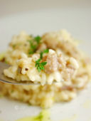 Risotto con Tastasal e Birra al profumo di Timo