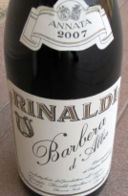 Barbera d’Alba Giuseppe Rinaldi 2007