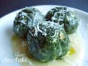 Oh mamma che buoni....... Gli Knodel (canederli) in verde