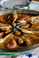 La paella de mariscos