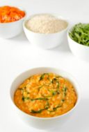 Risotto con Zucca e Rucola
