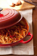 Linguine con Ragù di Salsiccia