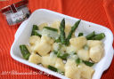 Gnocchi di ricotta con asparagi al profumo di tartufo