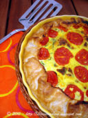 Quiche di zucchine alla menta