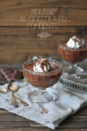 Mousse al cioccolato fondente