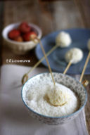 Litchi pops al cioccolato bianco e cocco