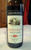 Vallée d’Aoste Pinot noir 2008 L’Atoueyo