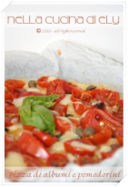 Pizza di albumi e pomodorini