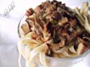 Tagliatelle di kamut ai funghi