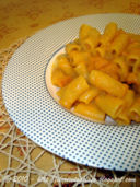 Maccheroncini con zucca e taleggio