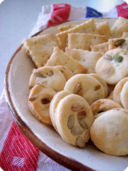 Qualcosa di sano: crackers all'olio e semini