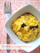 Risotto zucca e balsamico