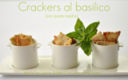 Crackers al basilico ( con pasta madre)