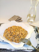 Risotto con carote e mandorle