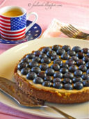 Crostata di mirtilli Stelle e Strisce